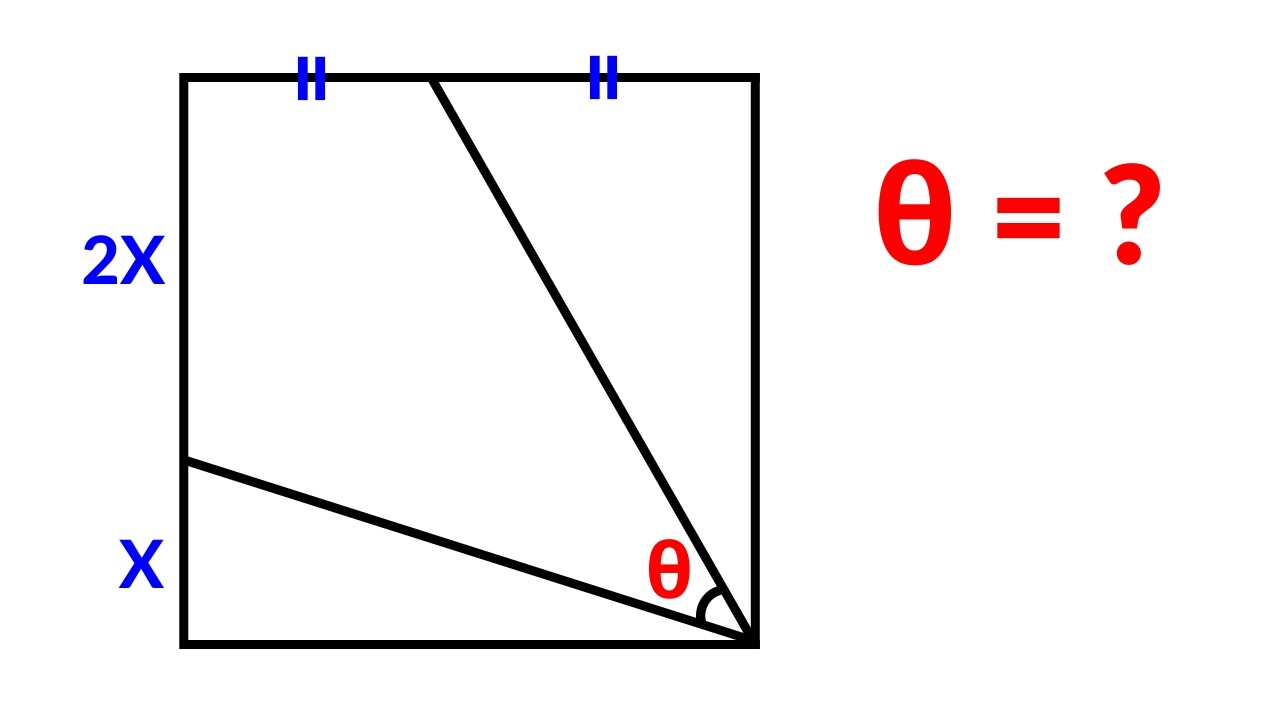 Can you solve without using Trigonometry? | A Nice Geometry Problem