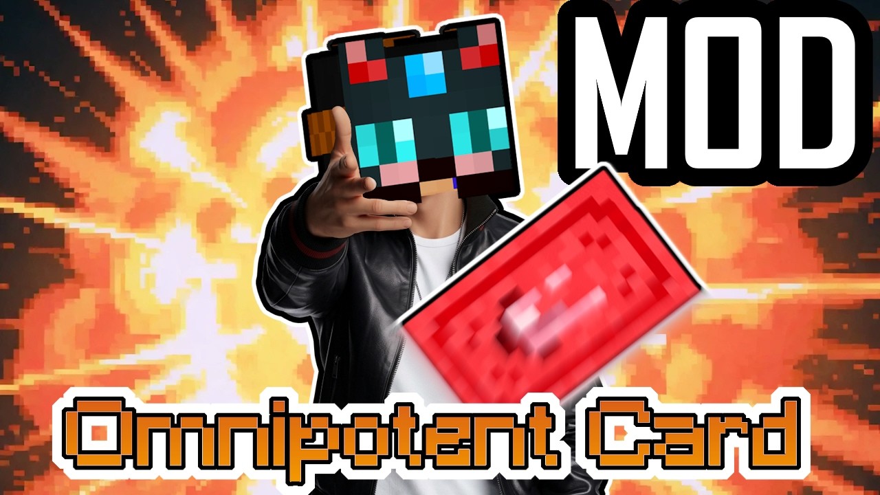 NUEVO ESTILO DE PELEA CON CARTAS MAGICAS!!! omnipotent card mod review 1.20.1 1.21.1