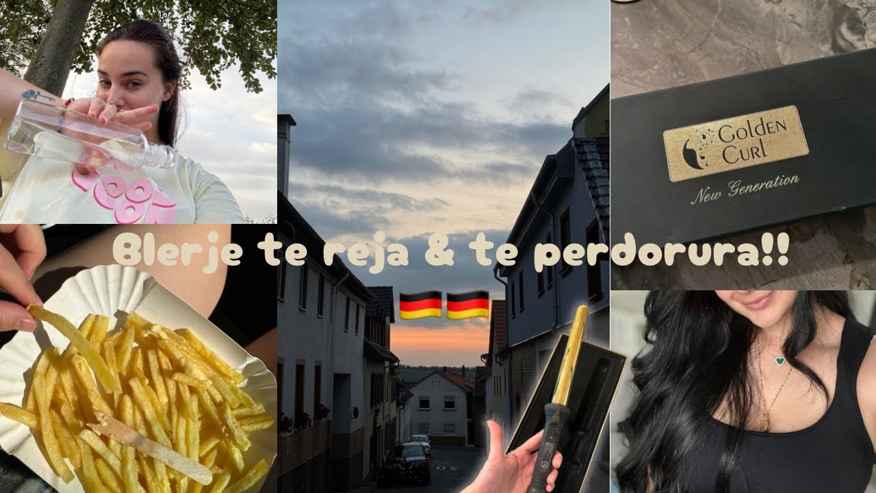 Shkojme nga te perdorurat💕🛍️|Cfare gjeta🤫|Bleva Golden Curl me pak leke 🤭| Stilojme floket bashke |