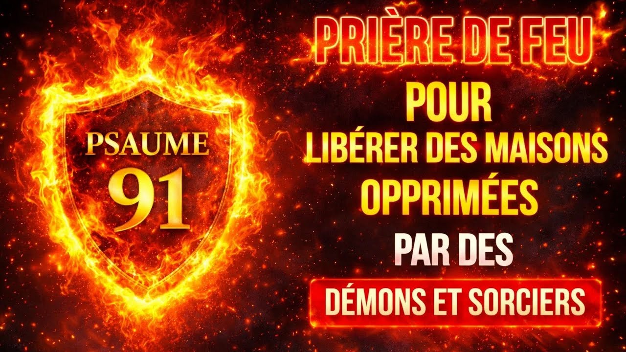 🛡️🔥 PRI&Egrave;RE PUISSANTE DE PROTECTION DIVINE : PSAUME 91 &mdash; BOUCLIER DE FEU SUR VOUS
