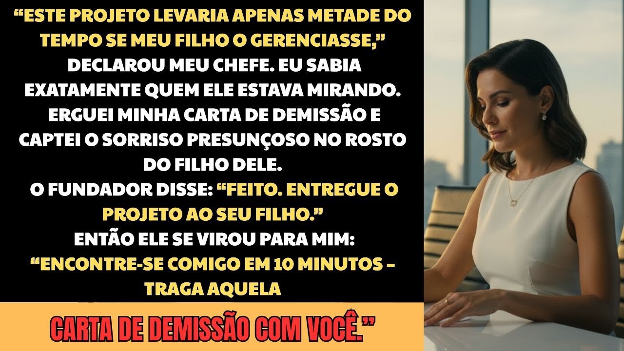 Meu chefe manipulou o conselho para me demitir — Eu pedi demissão e deixei o karma agir.
