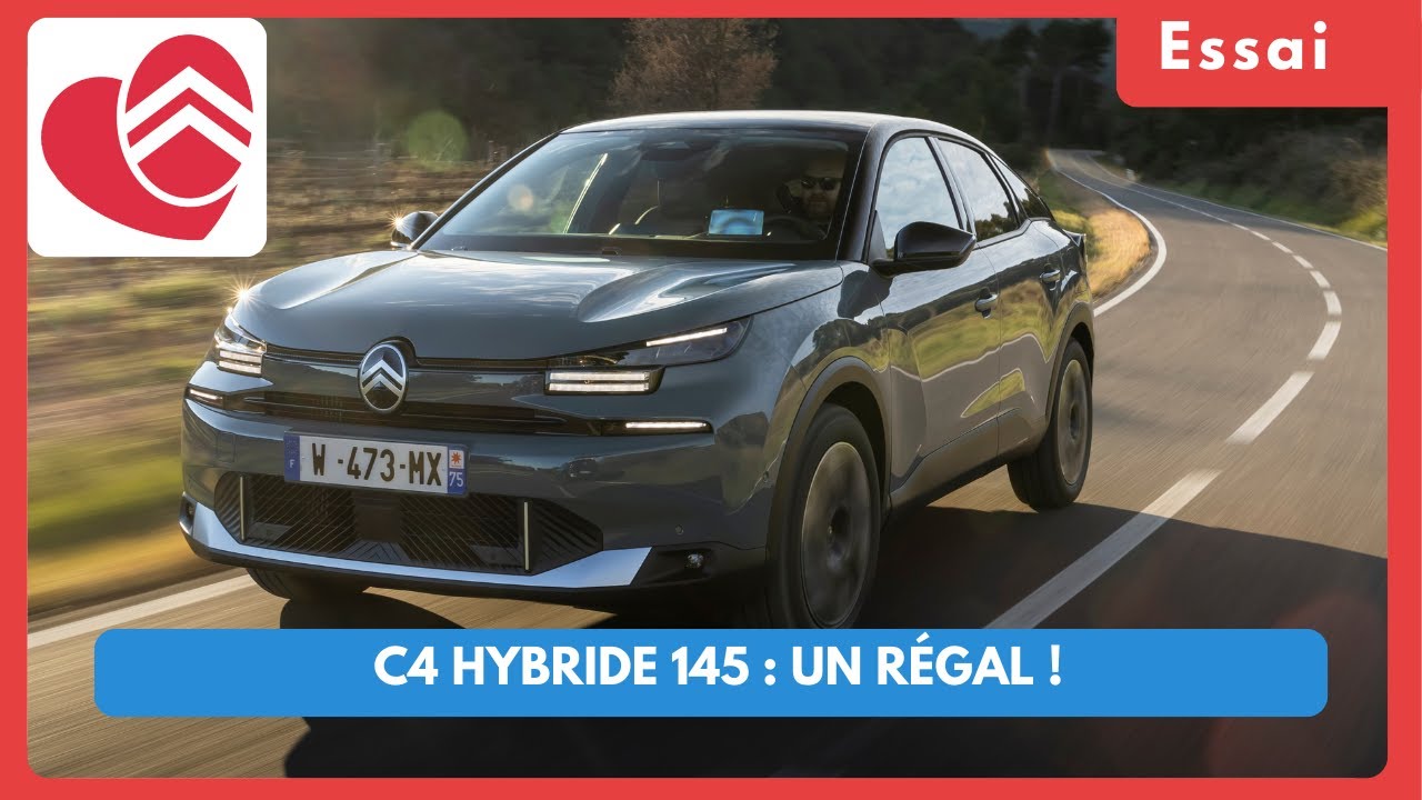 [Essai] Nouvelle Citroën C4 (2025) Hybride 145 ‐ le bilan complet