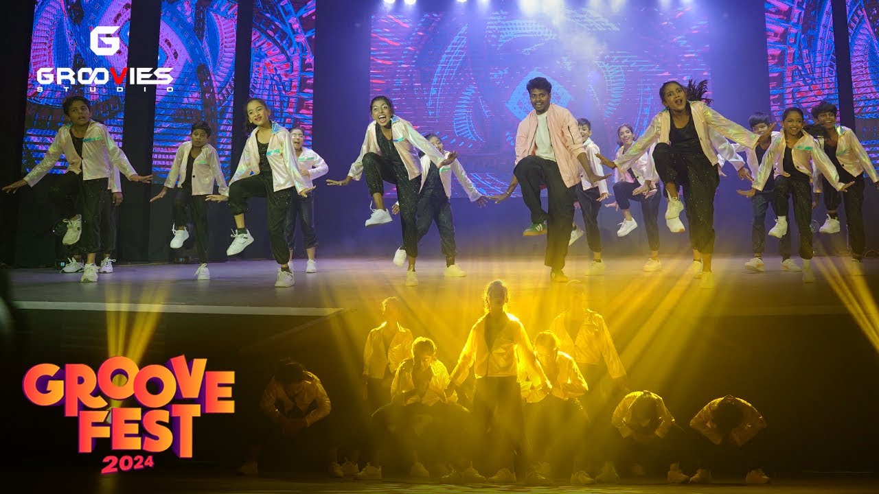 Junior Team  | GrooveFest 2024 | Dance Performance | Groovies Studio