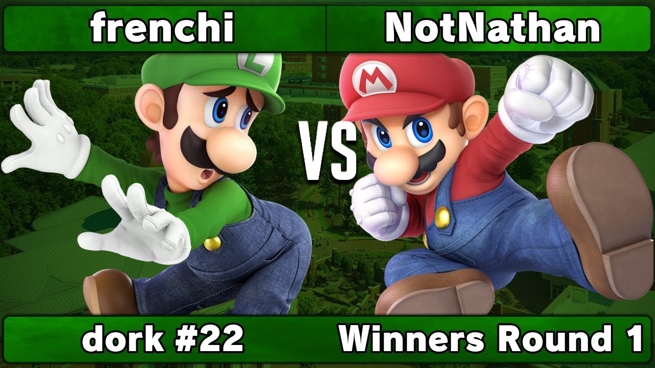 frenchi (Luigi) vs NotNathan (Mario) | Winners Round 1 | dork biweekly #22