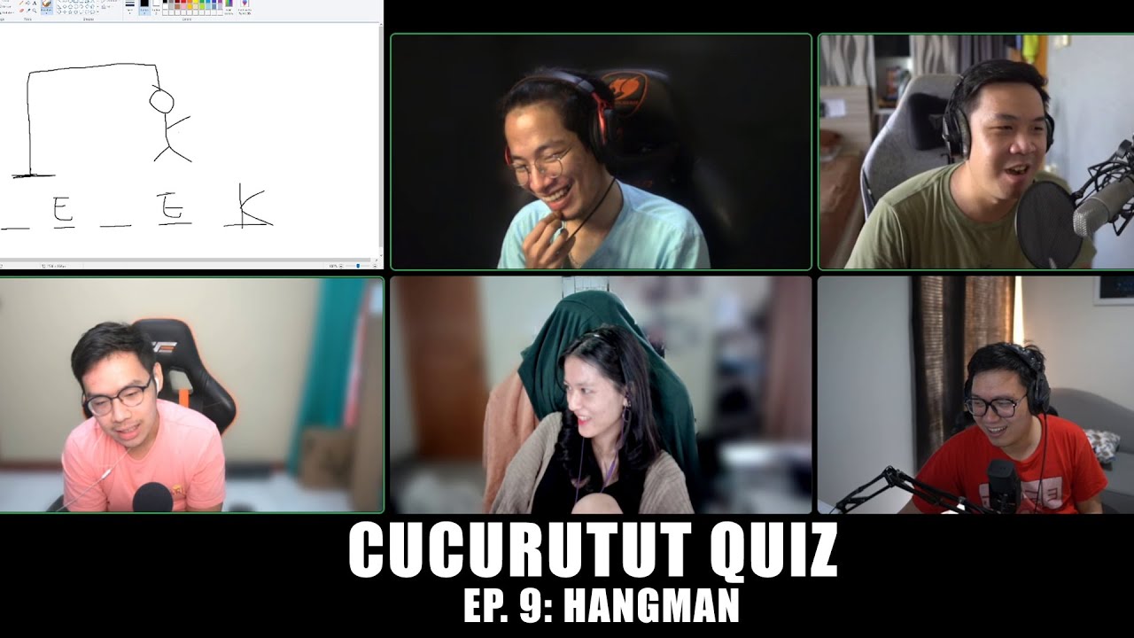 SIAPA YANG PERNAH MAIN HANGMAN? - Cucurutut Quiz #9
