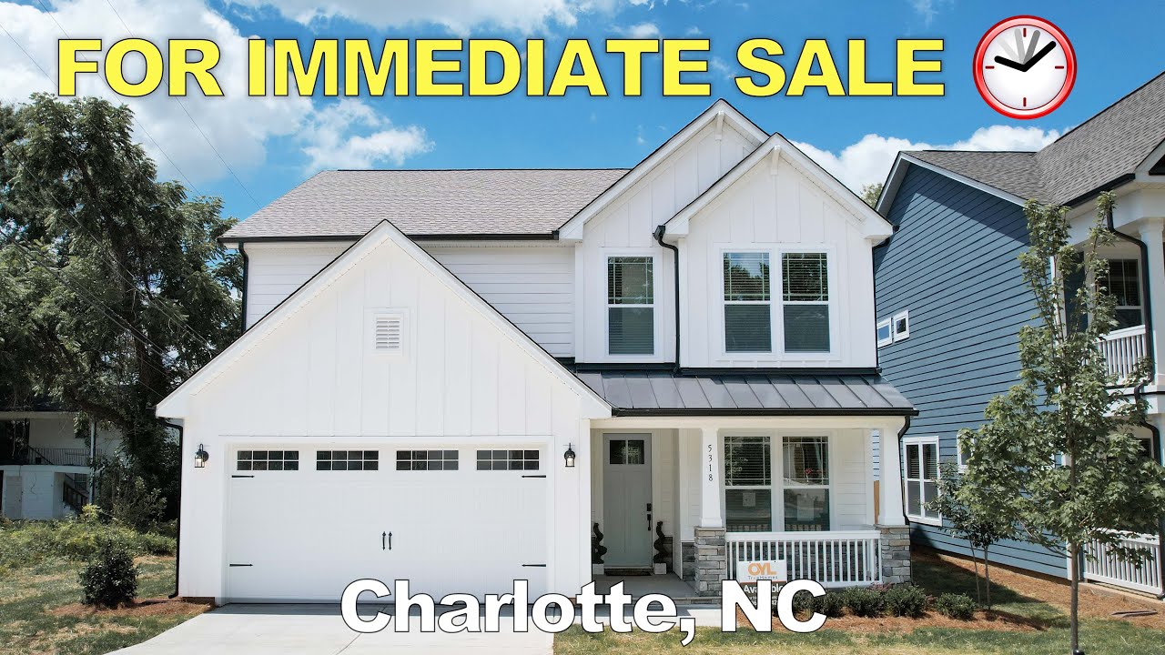 SOLD- Luxury New Construction, Charlotte NC | 4 Bed | 2.5 Bath | $729,000