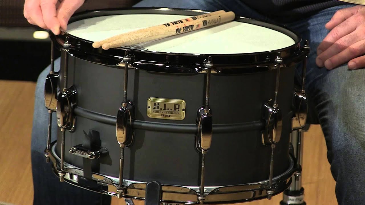 Tama S.L.P. Big Black Steel Limited Edition Snare Review by Sweetwater Sound