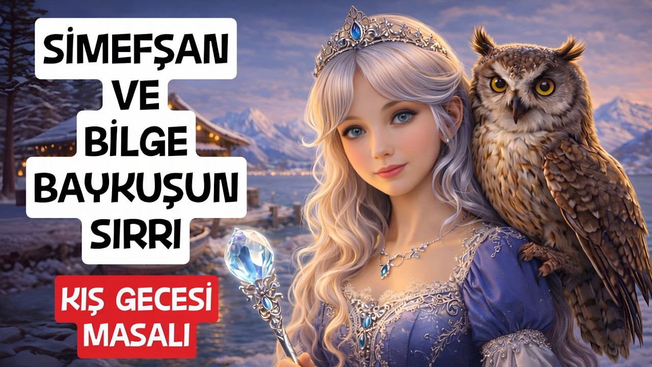 Gümüş saçlı Simefşan ve Bilge Baykuşun Sırrı masalı-Uykuya Yardımcı Masal-Kış Masalı-Masal dinle