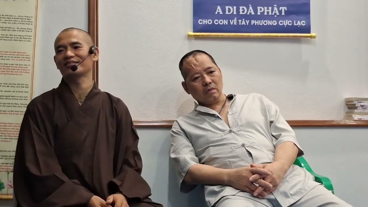 🙏🏻CƯ SĨ BẢO THI - HỘ NIỆM HƯỚNG DẪN CHO PHẬT TỬ PHẠM VĂN H&Oacute;A - QUỲNH PHỤ ( VIDEO PHẦN 2 ) RẤT HAY Ạ.