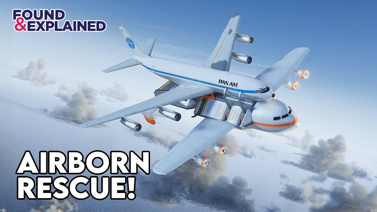 This plane could rescue other planes IN FLIGHT!