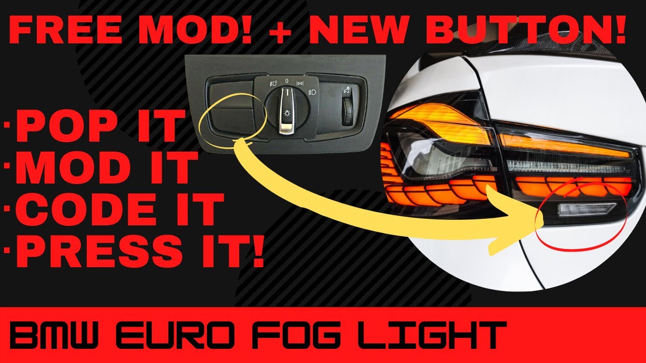 BMW Euro Rear Fog Light On GTS Tail Lights?