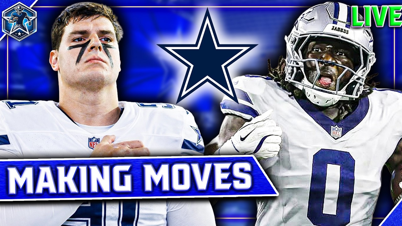 Dallas Cowboys 2026 NFL Free Agency LIVE: Cowboys Trade for Rashan Gary... More moves coming