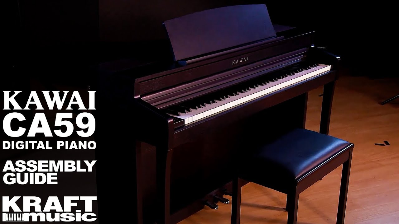 Kawai CA59 Digital Piano - Assembly Guide