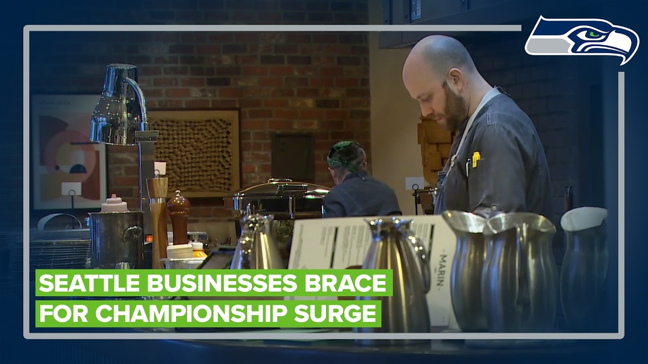 Seattle businesses brace for championship surge