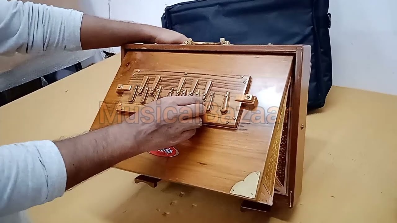 Professional Shruti Box | Reed Organ | Laptop Style Classical Surpeti |