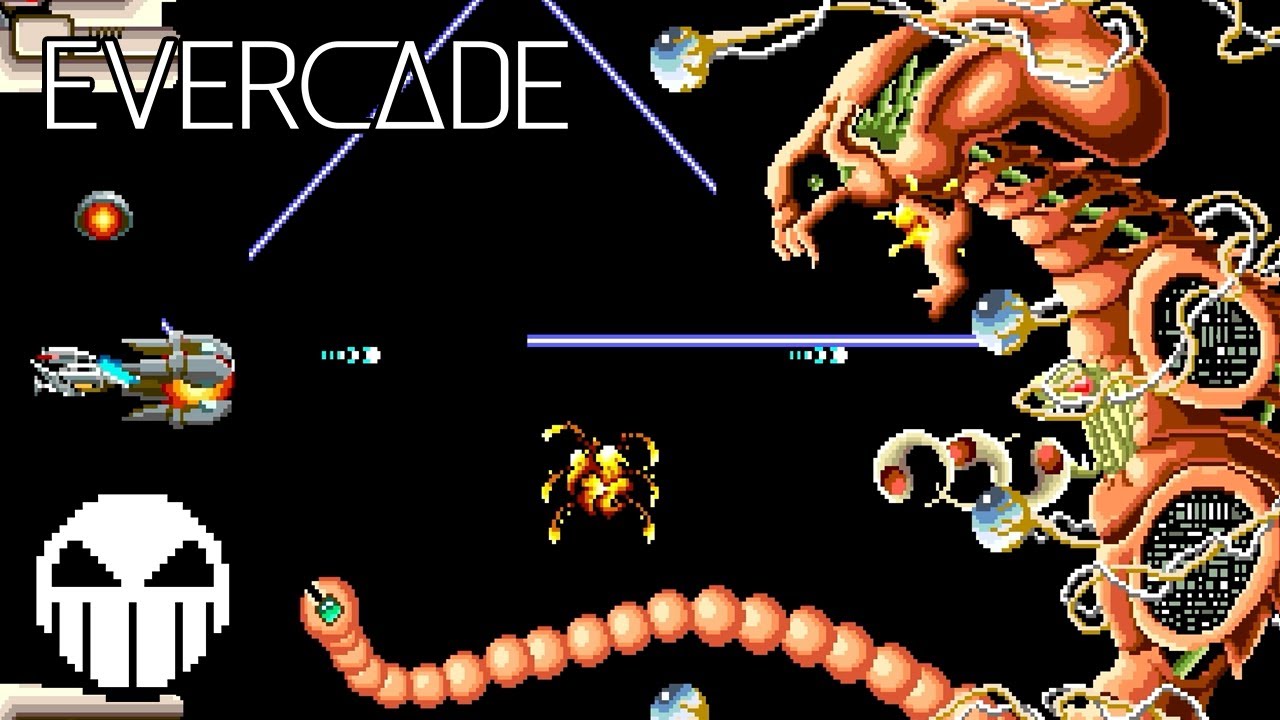 R-Type (Evercade - Irem Arcade 1) Gameplay