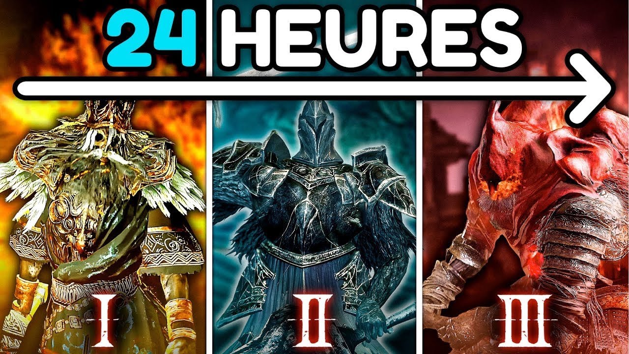 J'ai FINI TOUS Les 3 DARK SOULS en 24h