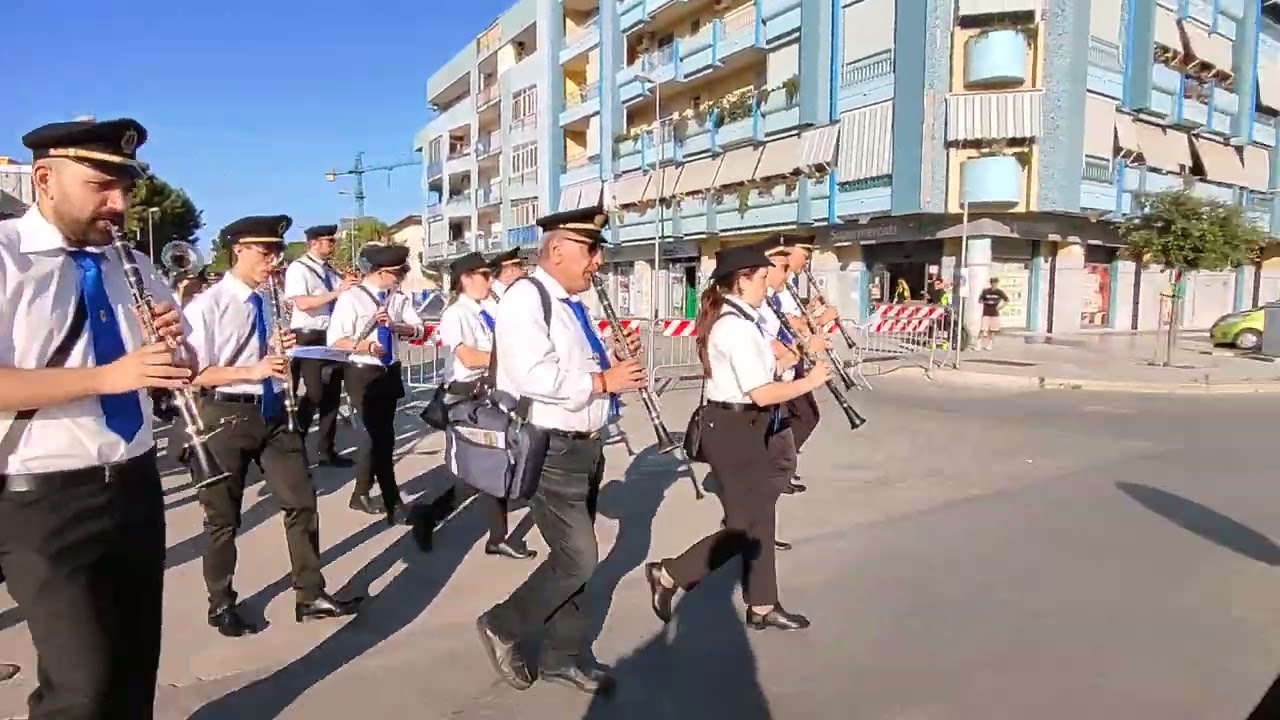 Marcia Caggiano Banda di Barletta 29/6/23 Barletta Festa di San Paolo e Maria Delle Grazie