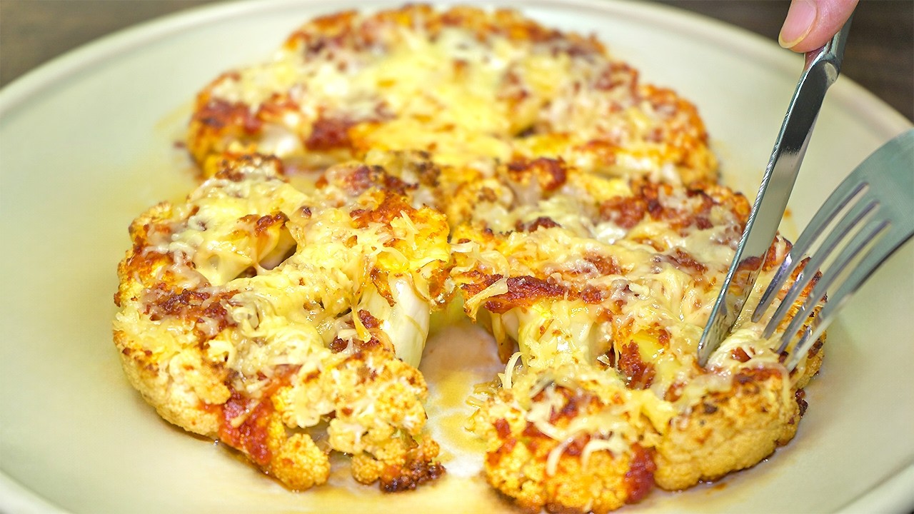 Гениальная ЦВЕТНАЯ КАПУСТА! Быстро и Вкусно! Хрустящая запеченная ЦВЕТНАЯ КАПУСТА! Простой Рецепт!