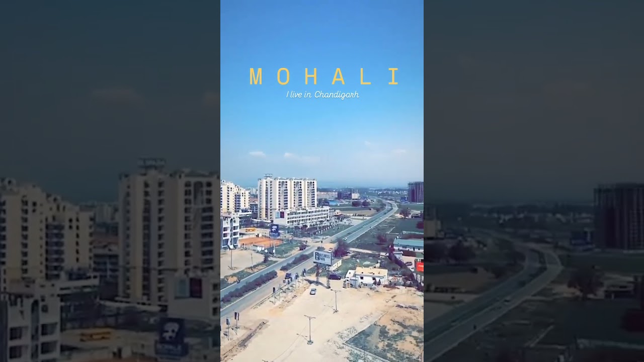 Awesome view from tall buildings of Mohali