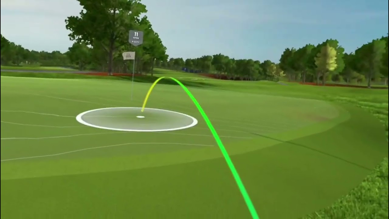 Front nine at Quail Hollow Club...in VR!