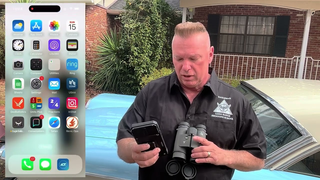 Another review of the TRACT toric range finding binocular with EagleBallistics 