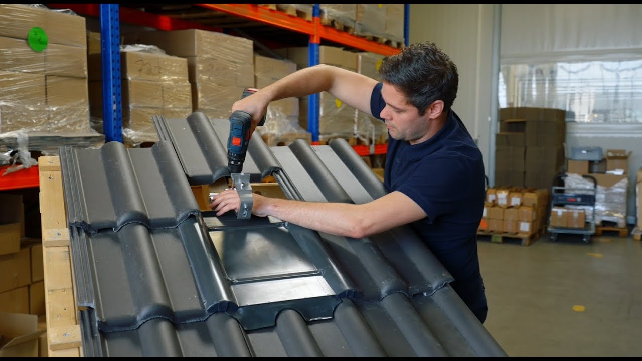 PV Dachhaken & Blechziegel PV: Die perfekte L&ouml;sung f&uuml;r Schr&auml;gd&auml;cher mit Ziegeldach & Dachsteinen