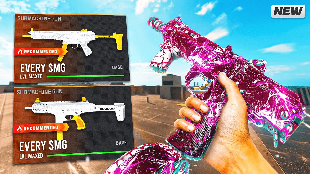 I Won Warzone with EVERY SMG + Best Class Setups