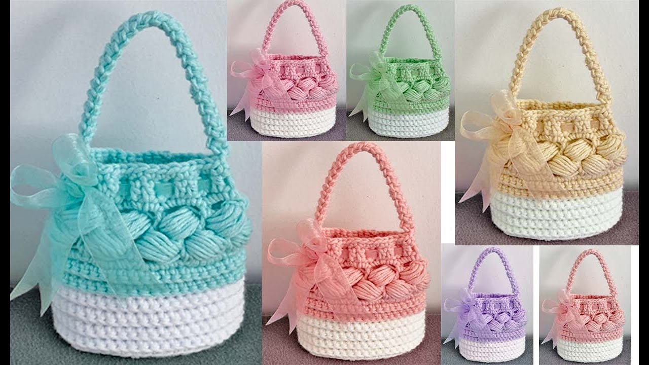 Nuevos Modelos Lindos para Tí Mini Bolsos Bonitos a Crochet Fáciles