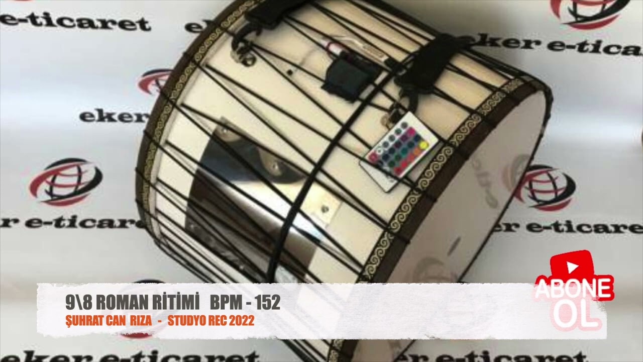 9\8 Roman Davul  Ritimi   Bpm  - 152