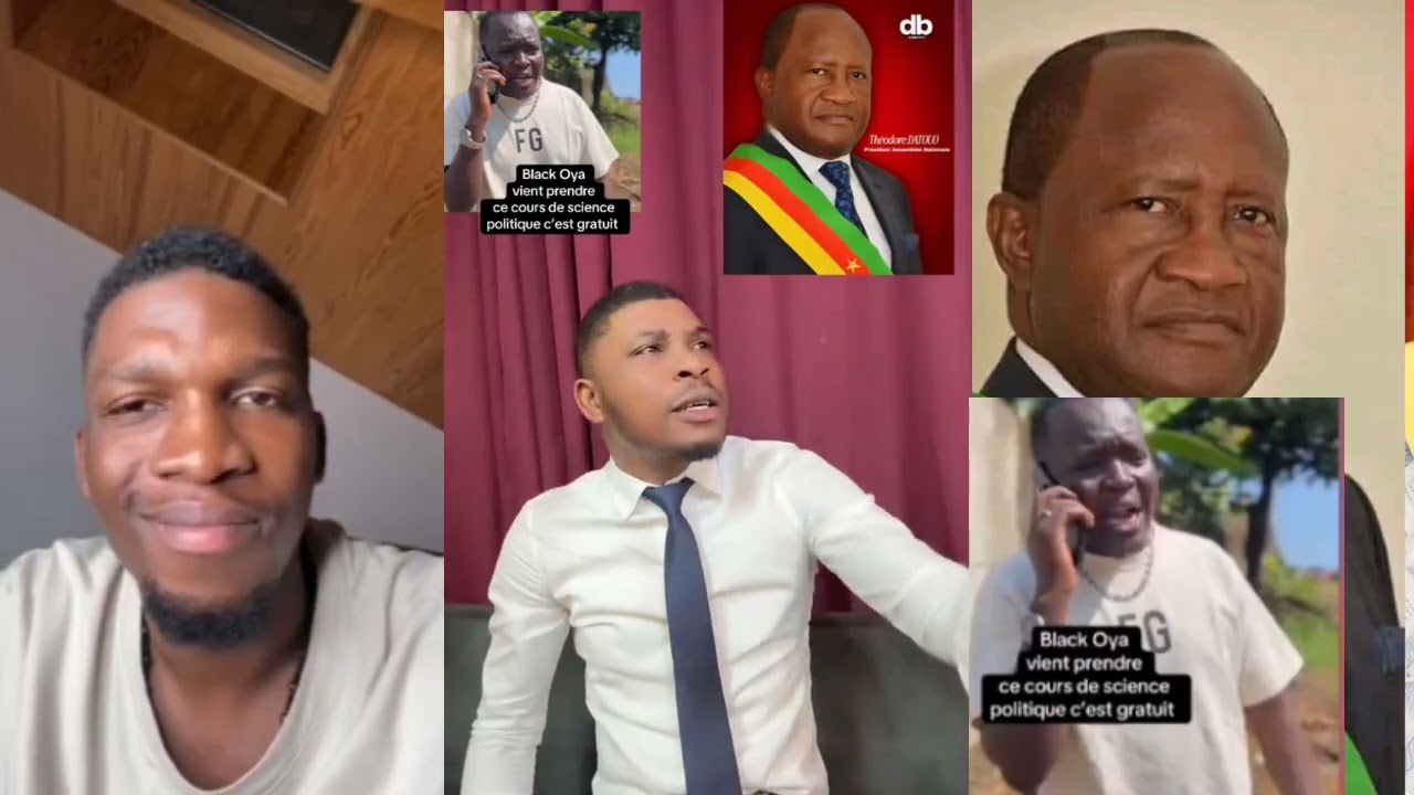 «BLACK OYA VIENT PRENDRE CE COURS DE SCIENCE POLITIQUE C'EST GRATUIT »😂