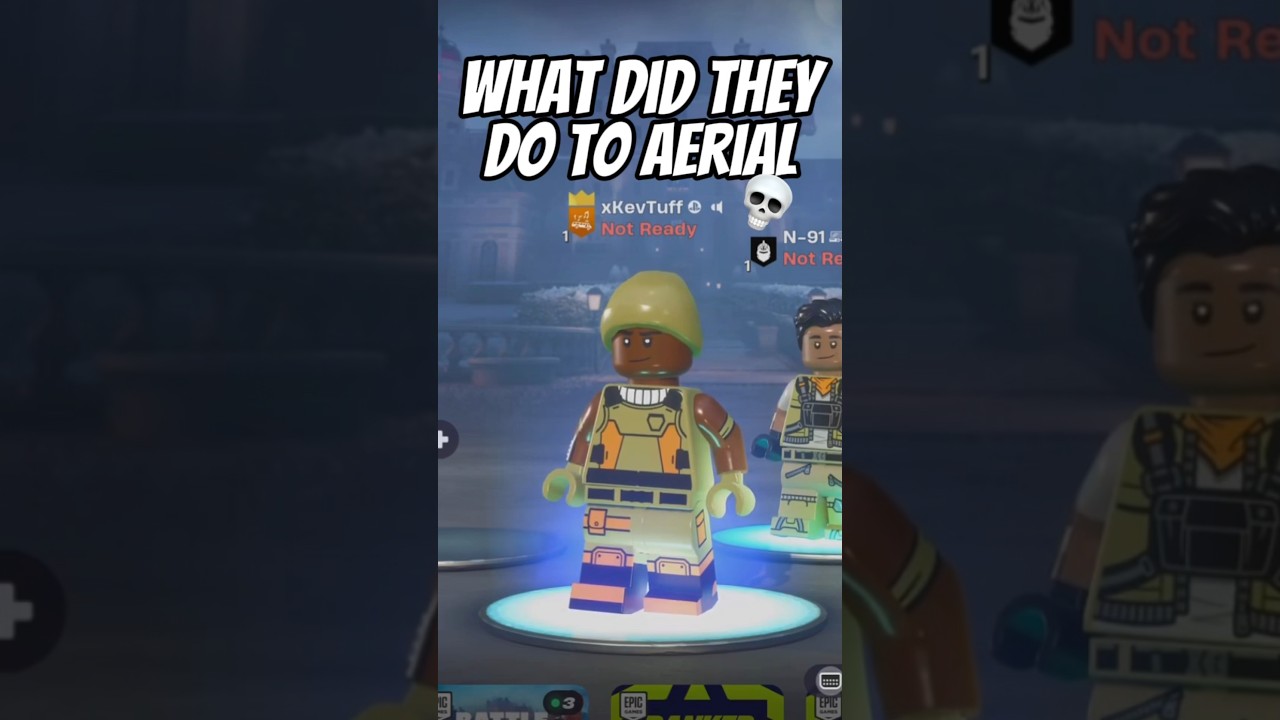 LEGO Aerial Assault Trooper Looks TOO Funny! NEW Fortnite x LEGO Collab!