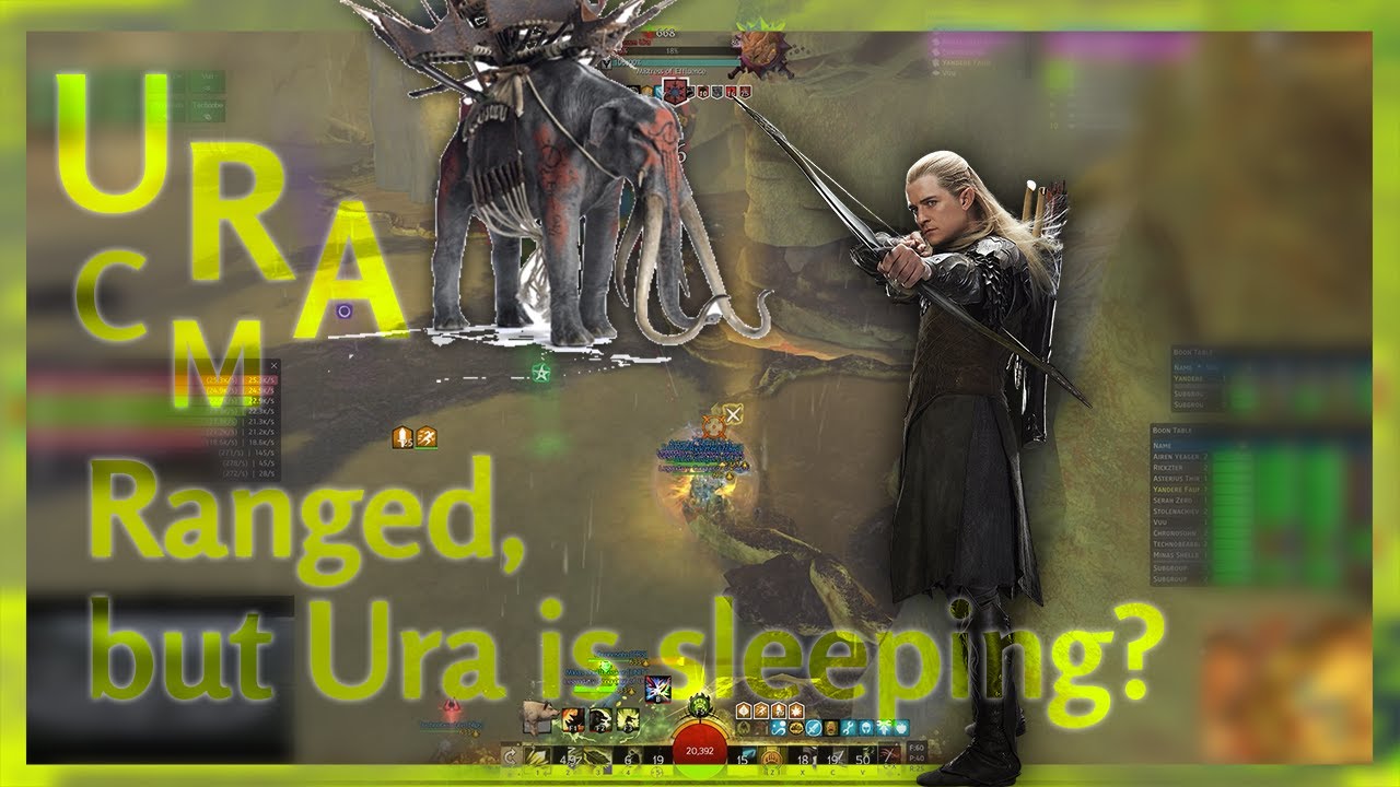 Ura CM Legolas edition (or how we forgot to do mechanics and love pew pew)