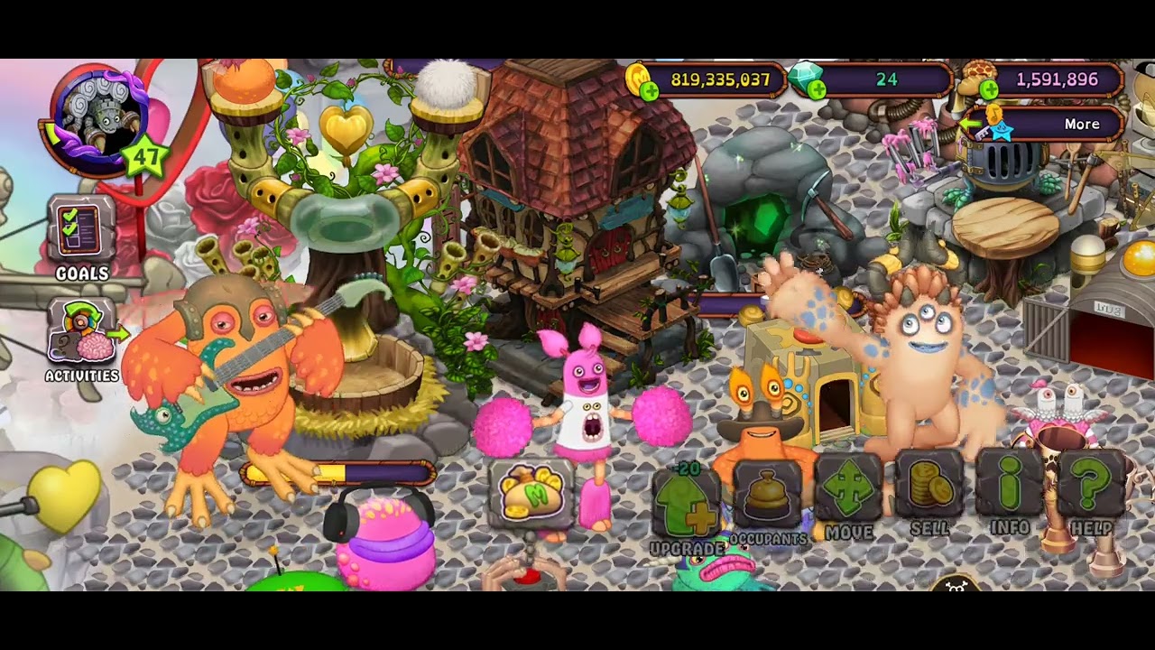 Hatching Smoochle on air island in MSM! #msm 