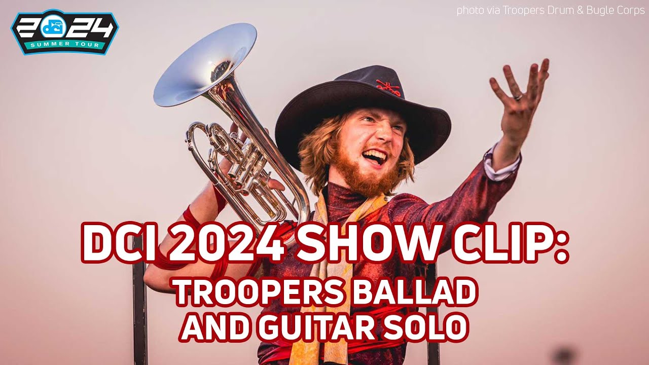 2024 DCI EXTENDED CLIP: Troopers 'Dance with the Devil' Ballad & Guitar Solo | FloMarching