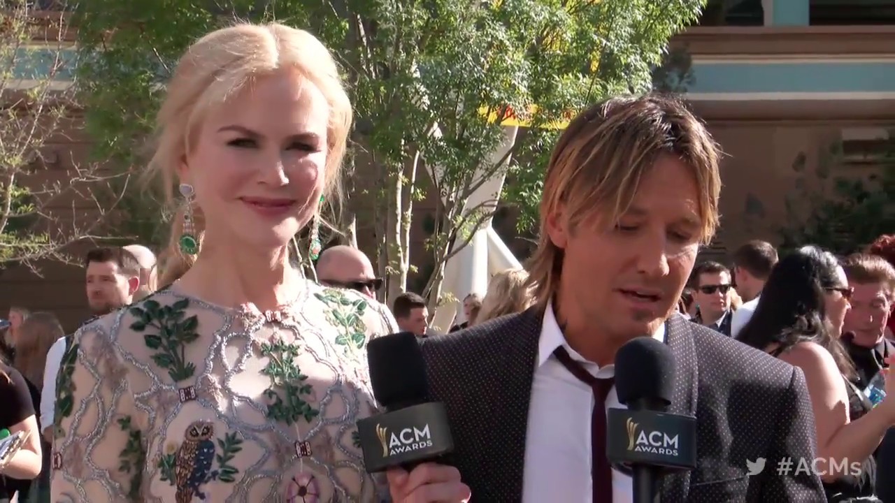 2017 ACM Awards: Keith Urban and Nicole Kidman Red Carpet Interview