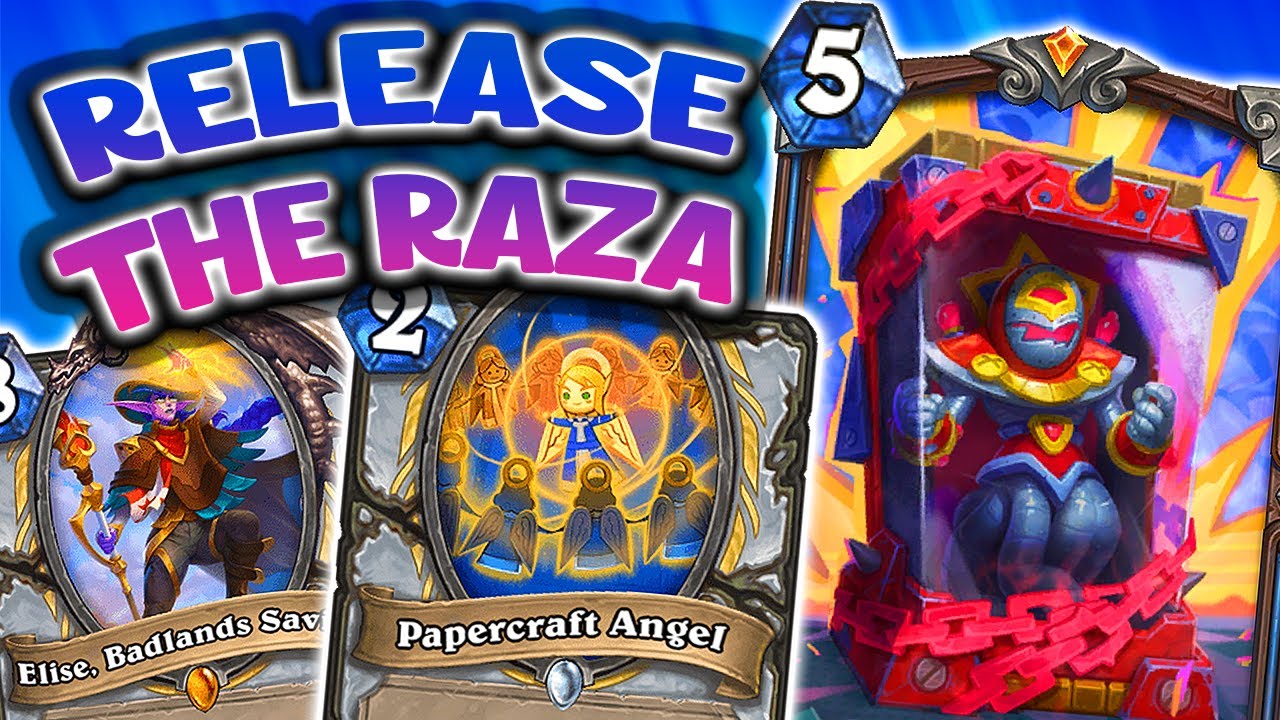 Raza Returns in Highlander Priest | Hearthstone