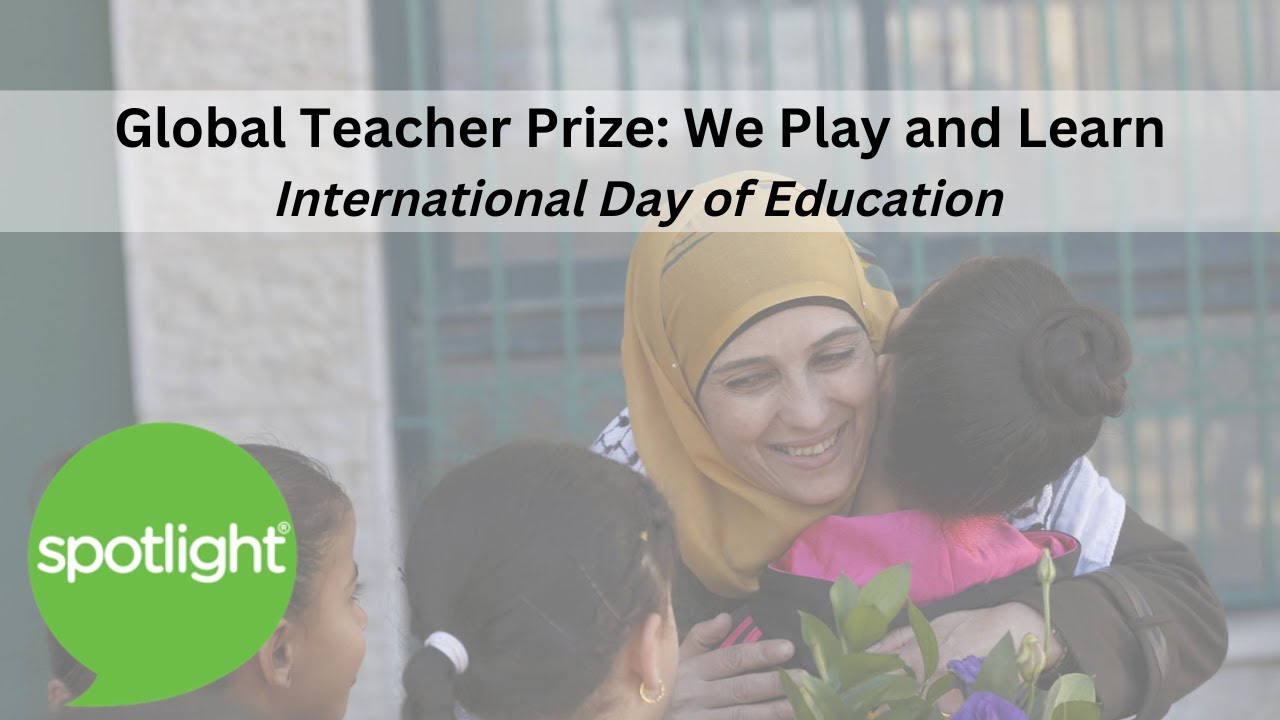 Премия Global Teacher Prize: Мы играем и учимся | Практикуем английский с Spotlight