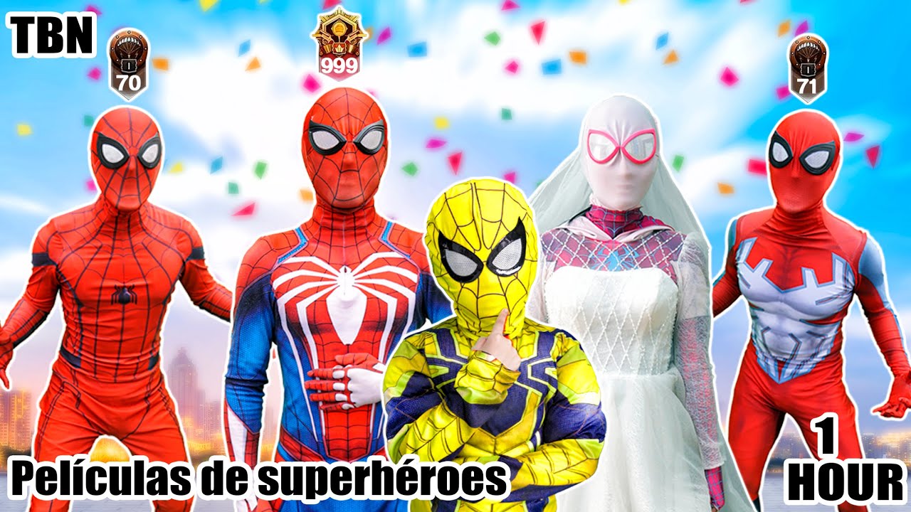 Historia del SUPERHÉROE || Rescata a Spider-Man del NUEVO HÉROE MALO (Divertido, Acción)