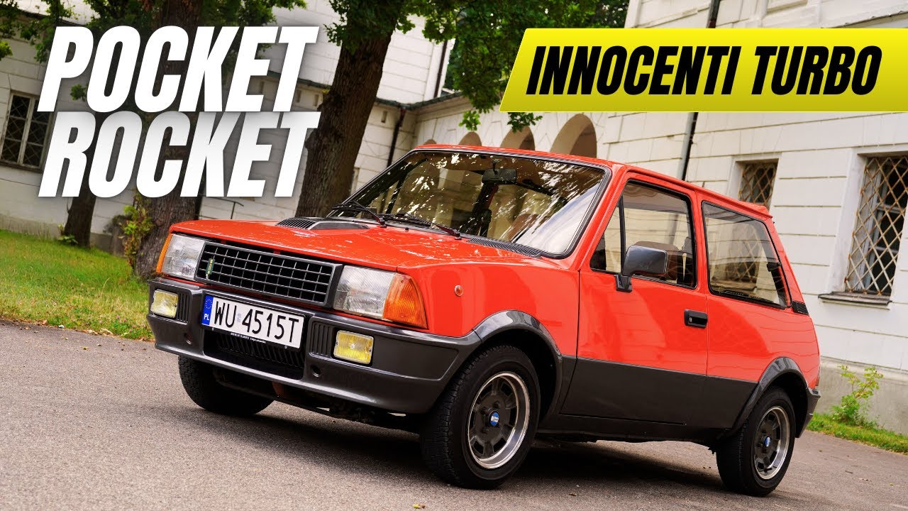 Jan Garbacz: Super auto za grosze - Innocenti De Tomaso Turbo