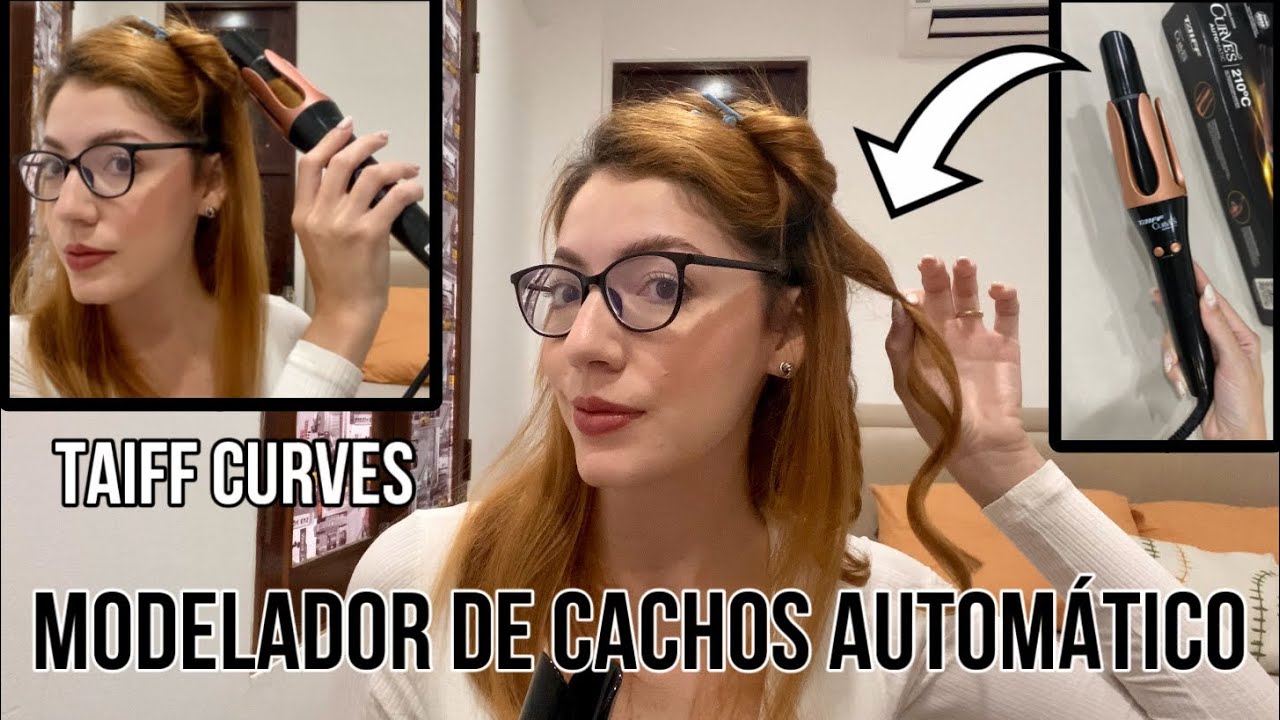 MODELADOR DE CACHOS AUTOMÁTICO TAIFF CURVES | Janete Vanessa