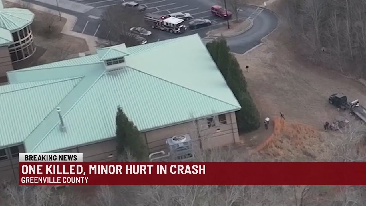 One killed in crash near Greenville Co. charter school
