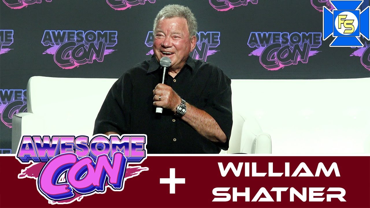 WILLIAM SHATNER Star Trek Panel – Awesome Con 2021