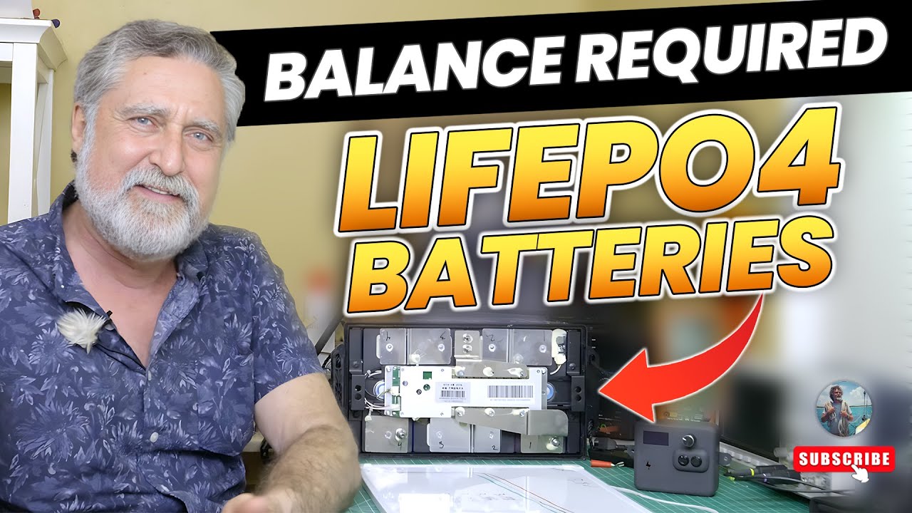 Почему необходимо балансировать новые литий-железо-фосфатные аккумуляторы?