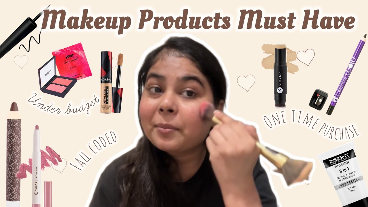 Makeup Products Must Have🍂✨ || All Under Budget🤍