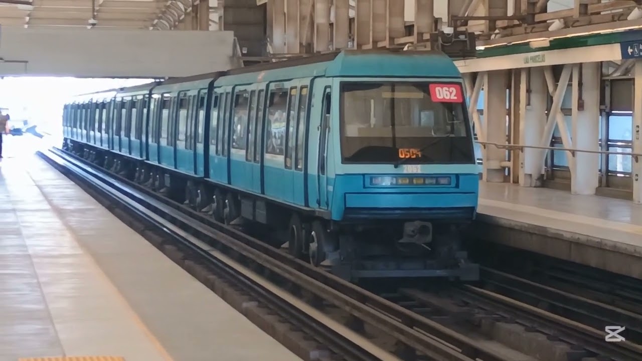 Trenes en las parcelas (línea 5)