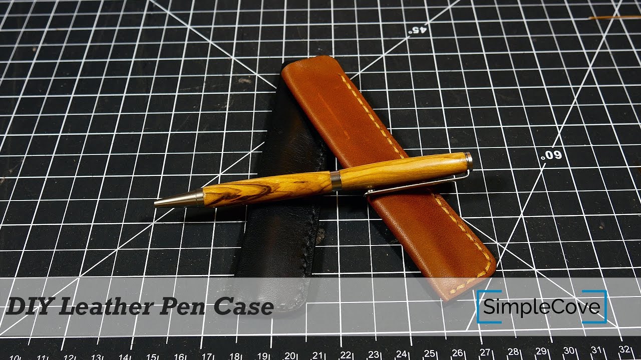 How To Make A Leather Pen Case