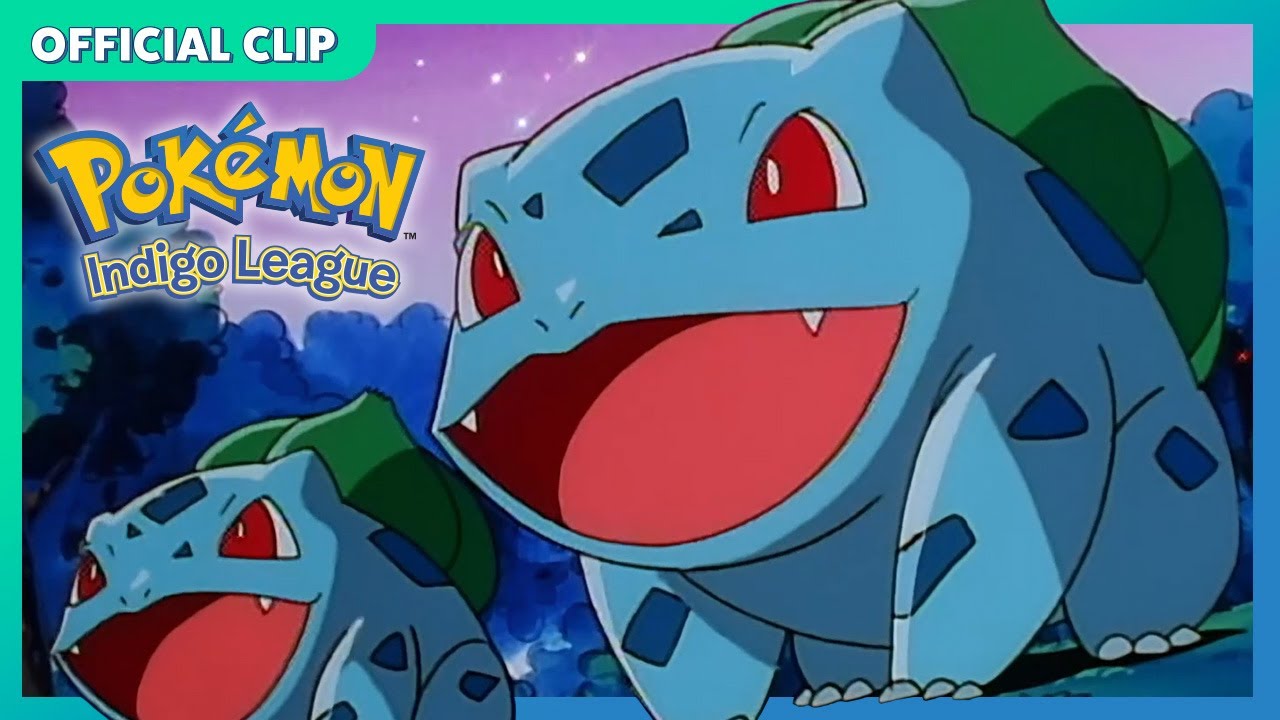 Bulbasaur&rsquo;s Evolution Song! ✨🎶 | Pok&eacute;mon: Indigo League | Official Clip
