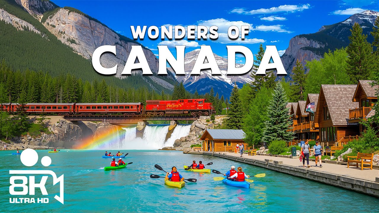 Wonders of Canada – Discover Mountains, Lakes, and Vibrant Cities | Travel Video 4K
