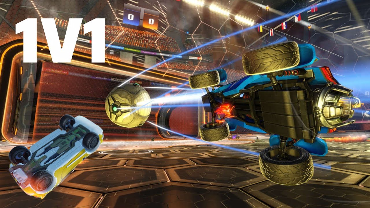 ¿Es tan díficil GANAR 1v1 en Rocket League?